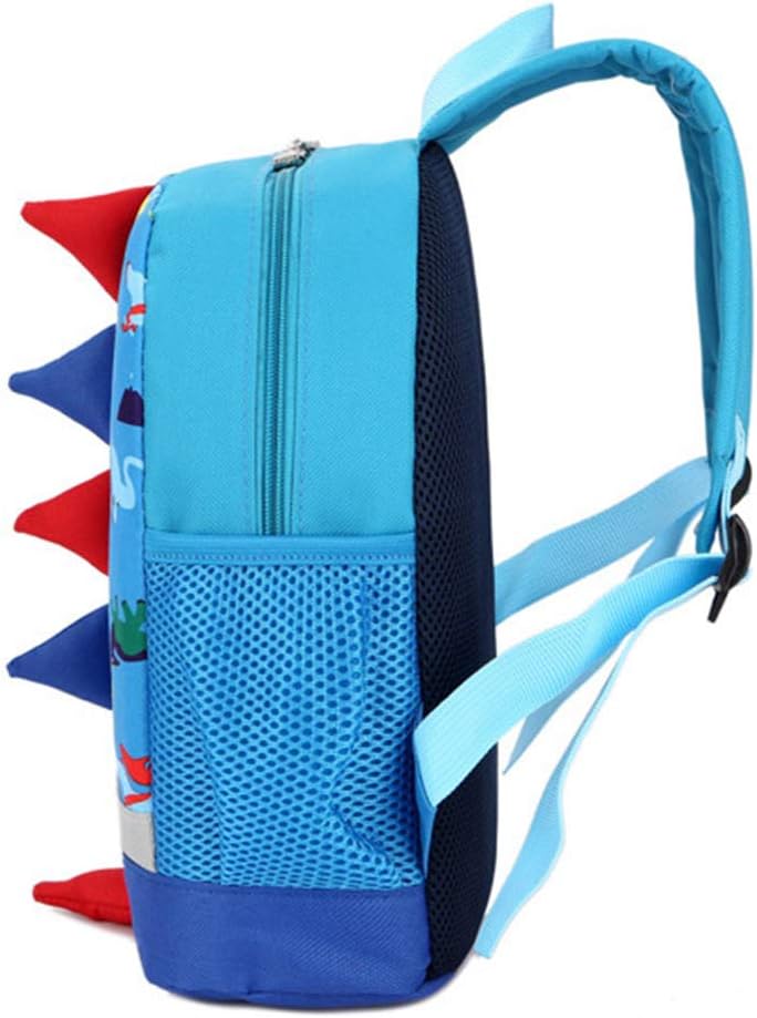 Kids Toddler Backpack Cute Dinosaur Backpack Boys Girls Nursery Bag School Bag Lunch Bag Travel Backpack Daypack with Panda Keychain Birthday for Child 2-6 Years Old - Image 4
