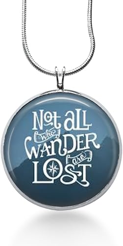Amazon Com Quote Jewelry Not All That Wander Are Lost Poem J R R