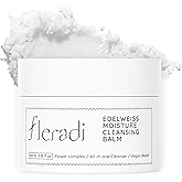 fleradi Edelweiss Cleansing Balm – Vegan Makeup Remover and Face Cleanser with Natural Flower Extracts. Korean Skincare, No Parabens or Sulfates (3.38 fl oz)