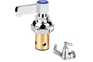 WYPabiqis Blue 002713-40 Cold Side Handle Stem Assembly Replacement Parts Fit for T&S Brass All Faucets
