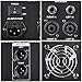 AW 8 Channel Professional Powered Mixer with USB Slot Power Mixing