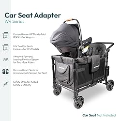 WONDERFOLD Stroller Wagon Car Seat Adapter - Secure