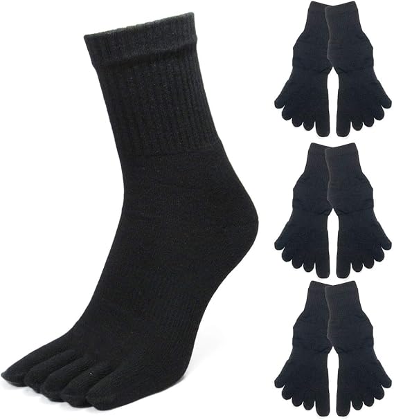 Amazon Co Jp アスカ 5本指ソックス 強靭補強 厚底 綿100 ハーフ丈 メンズ レディース 5本指靴下 五本指 ソックス 靴下 綿 厚手 作業用 21 23 23 25 25 27 27 29cm 3足 6足 10足 セット 服 ファッション小物