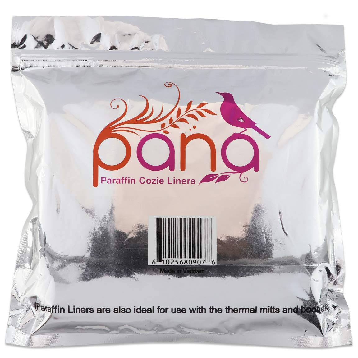 100 Counts - Pana Paraffin Wax Thermal Mitt Bath Liners for Hand or Foot Professional or Personal Use, 15 x 10 Inches : Beauty