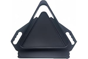 predolo Billiard Ball Rack and Tray Set 2-in-1 Design Game Accessory with Handles for Bar