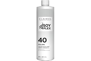 Clairol Professional Crème Permanente 40 Volume Hair Developers, 16 oz | For Coloring, Lightening & Lifting with Deep Conditioning Formula