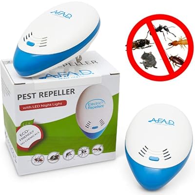 Buy Ultrasonic Pest Defender 2 Pk Electric Plug In And Use Pest Repellent Repeller Reject Insects Mice Cockroach Spider Ants Silverfish Bed Bugs Rodents And Rats Human And Pet Safe Device Online In
