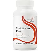 Seeking Health Magnesium Plus - Formula with Vitamin B6 - Magnesium Malate & Glycinate Supplement to Support Bone Health, Sleep & Feelings of Calm - 100 Capsules