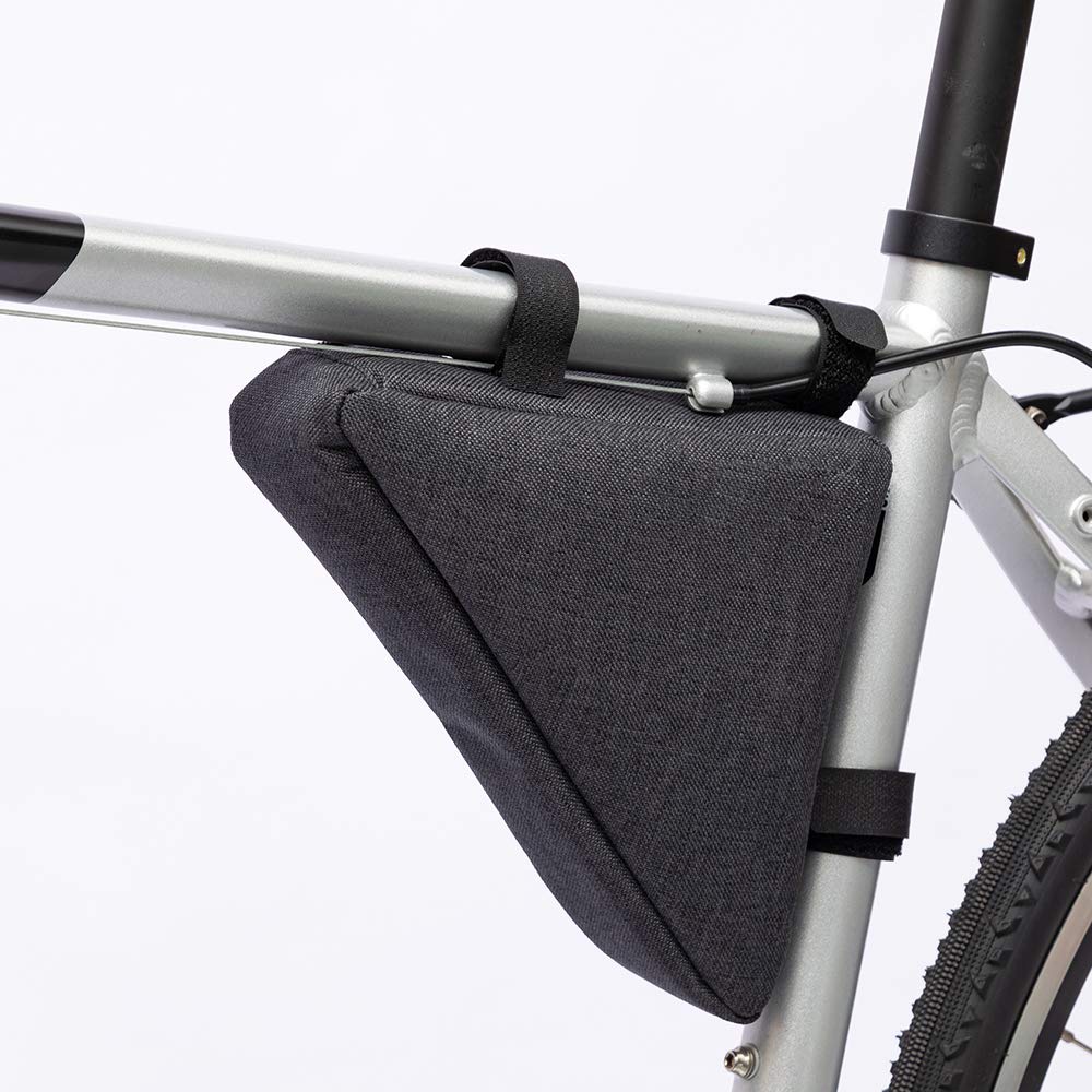 Wantalis Unisex Adult's Bike Frame Bag, Grey, One Size