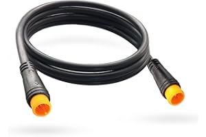 Dbrand Extension Cable 2Pin/3Pin/4Pin/5Pin/6Pin/9Pin Plug Waterproof Connector for Ebike Kit,Display/Ebrake/Throttle/Shift Sensor/Hub Motor/Mid-Motor Signal Extension Cable