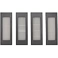 Atyhao 4Pcs Replacement Filter for Yeedi Station Vacuum Cleaner Replacement 4Pcs Main Brush Mop Cloth Central Vacuum Installation Parts