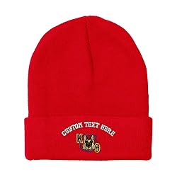Custom Beanies for Men K-9 Unit Embroidery Police