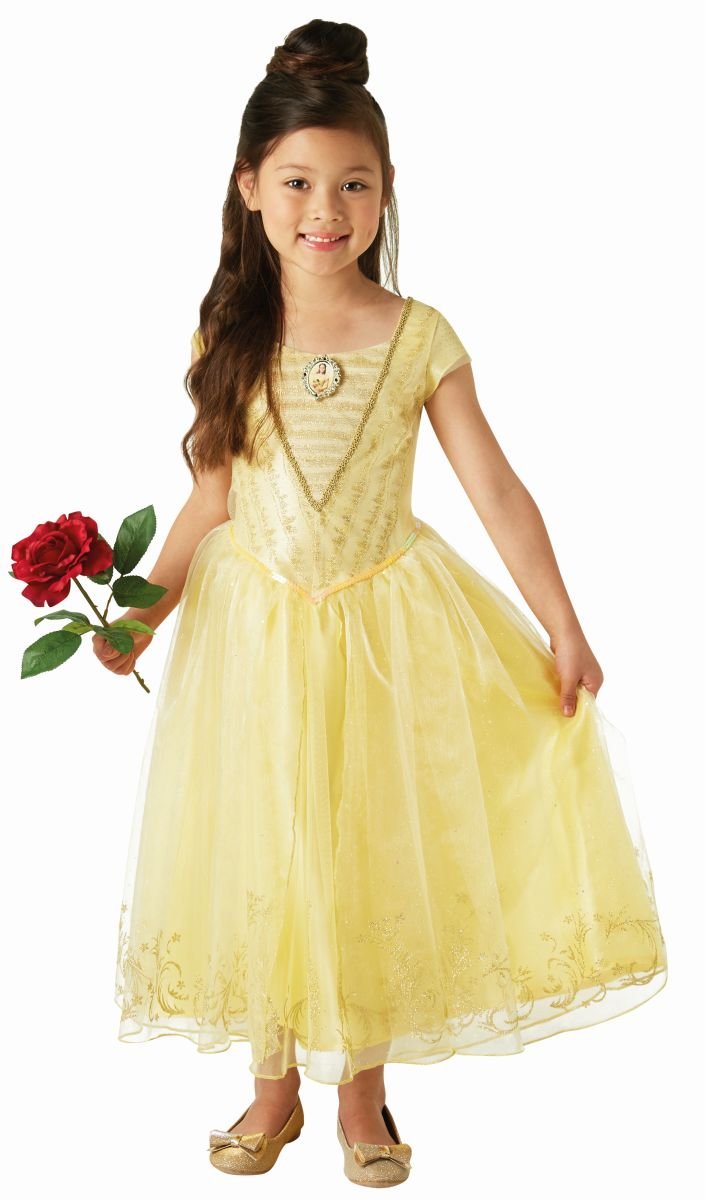 Rubie's Official Disney Belle Beauty and The Beast Movie Childs Deluxe Costume
