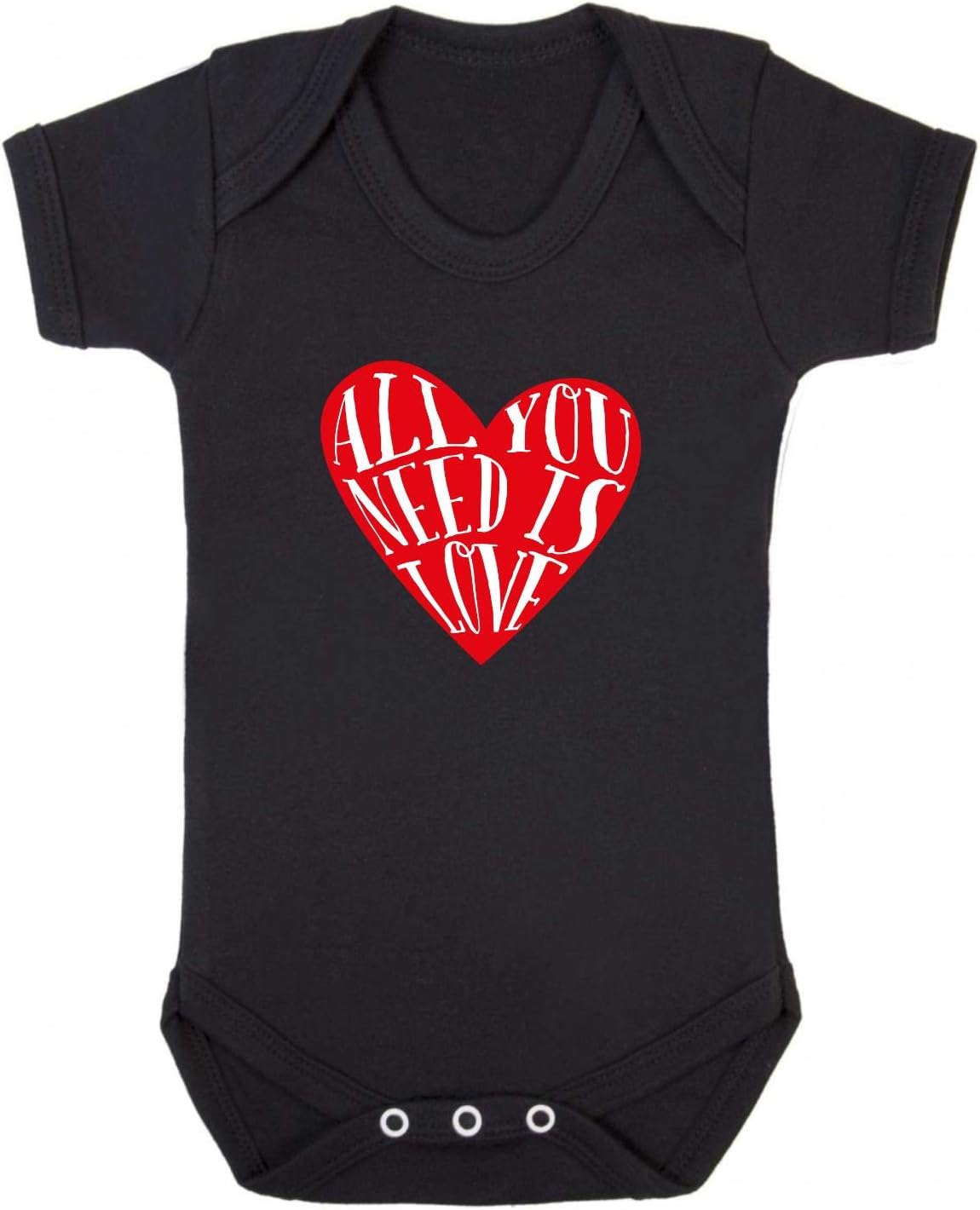 love heart baby grow