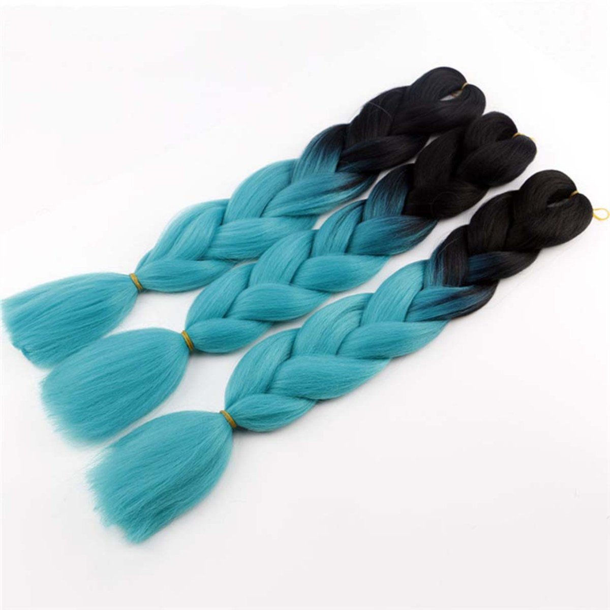 Jumbo Braiding Hair Extensions Colorful Synthetic Kanekalon Hair