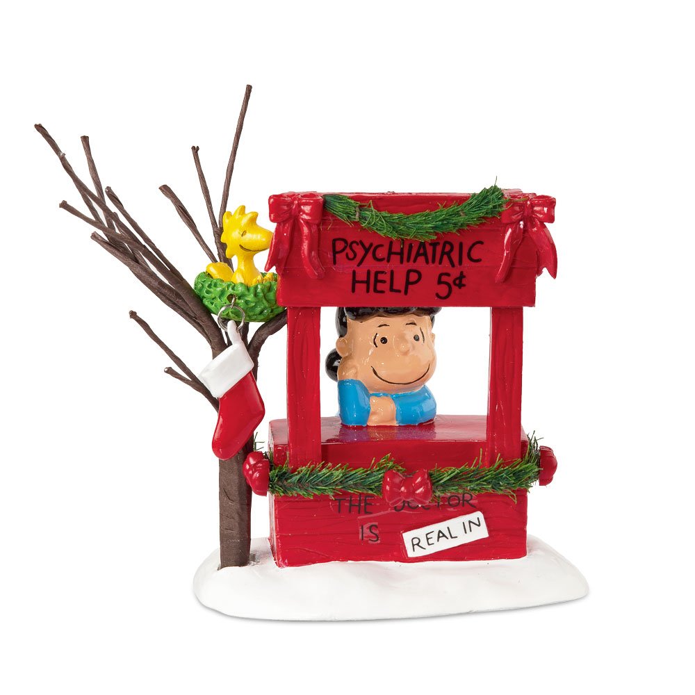 Department 56 Peanuts Village from Lucy Is In