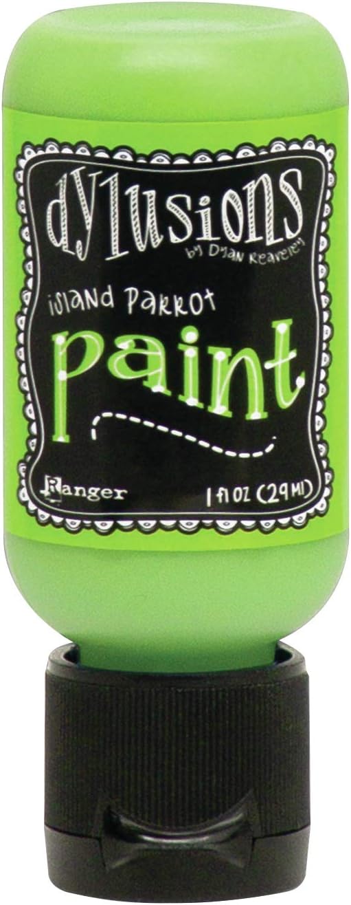 Dylusions Paint PRT, Island Parrot