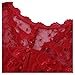 Missmay Women's Vintage Cap Sleeve Lace Overlay Elegant Evening Party Swing Dress