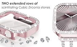 Wingle 2 Pack Bling Case for Apple Watch Series 10