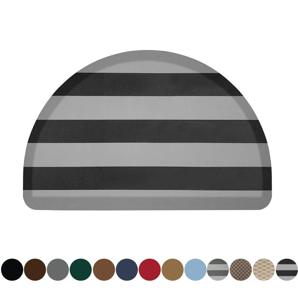 Kangaroo Original Commercial Grade Standing Mat Half Circle Kitchen Rug