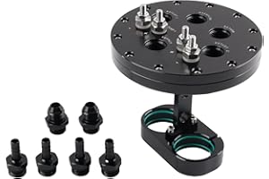 ANWENCHAPEY Fuel Pump Hanger Compatible With Single/Twin 39mm-40mm Pumps, Fuel Mount Bracket