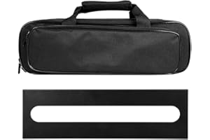 SOYAN Mini Guitar Pedal Board 15.7" x 4.9" with Carry Bag (SPB-16)