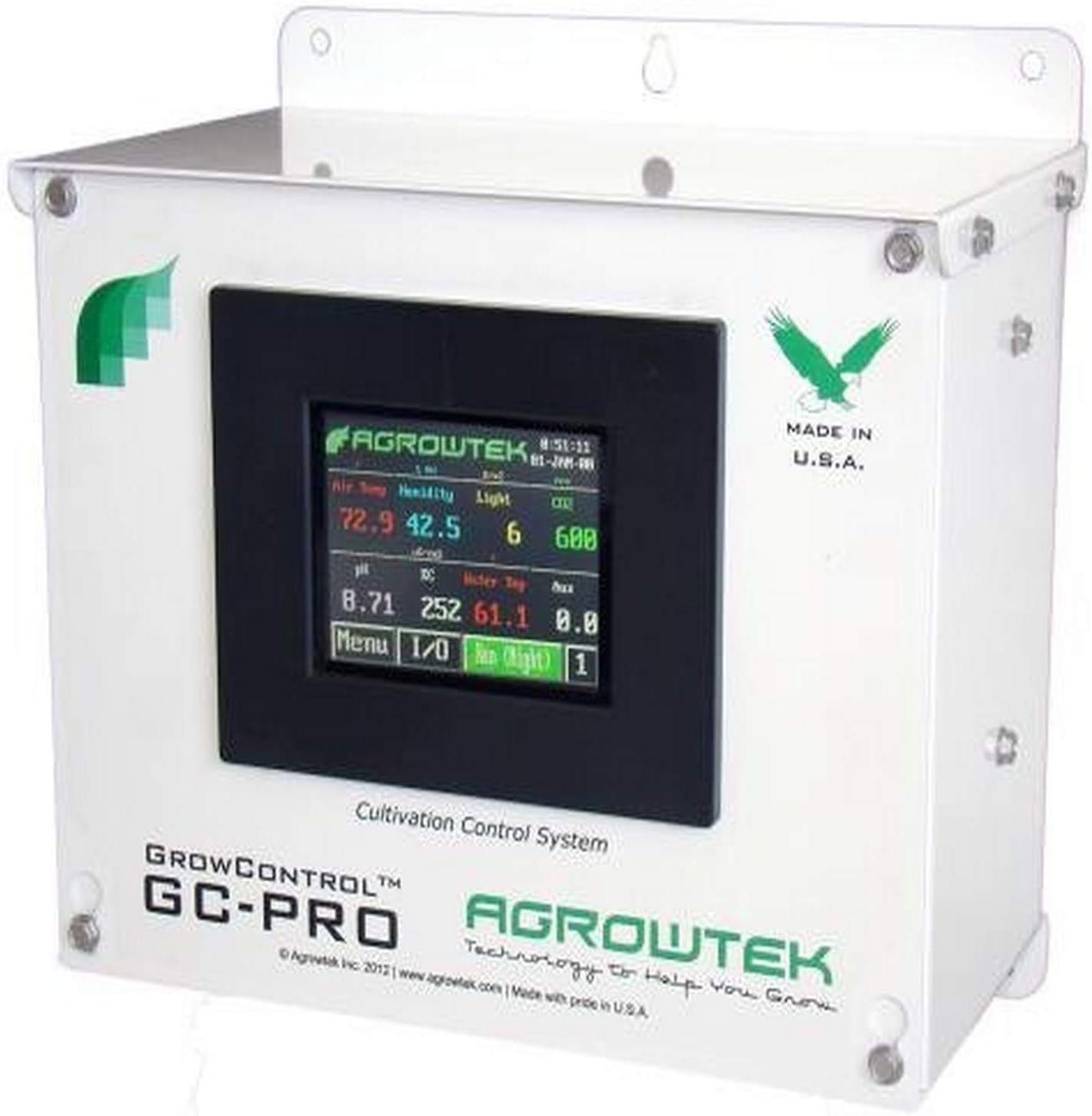 Agrowtek Grow Control GC-Pro Climate & Hydro Controller (Includes Basic Climate Sensor & ethernet Port)