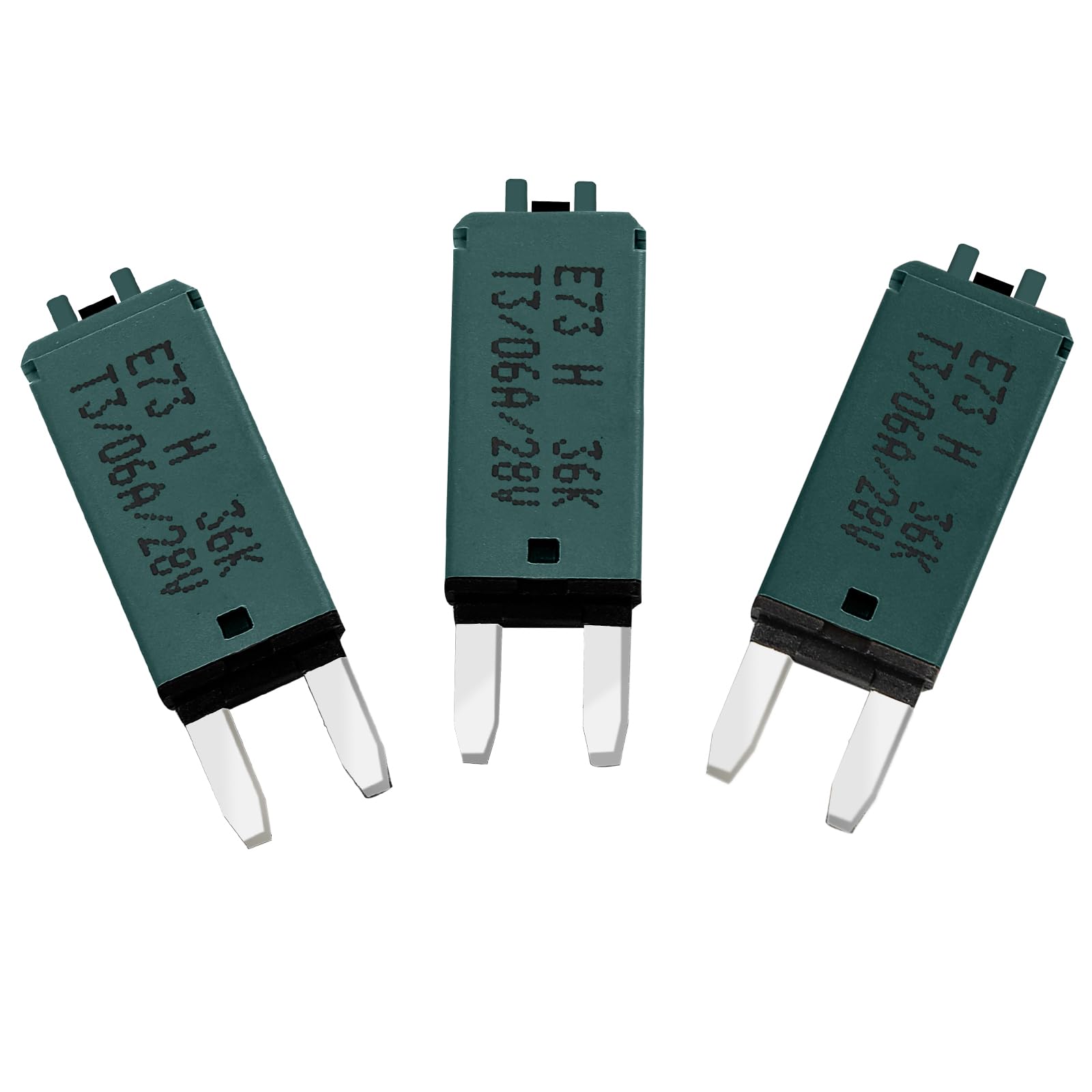 GLOSO Blade Circuit Breaker Mini RV Marine Boat Truck Yacht Manual Reset Audio Solar System Protection ATO ATC 6 Amp 3 PACK E73