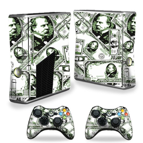 MightySkins Skin Compatible with X-Box 360 Xbox 360 S Console - Phat Cash | Pro…