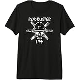 Rodbuster Life - Union Ironworker Rebar Rod Buster Skull Premium Tri-blend T-Shirt