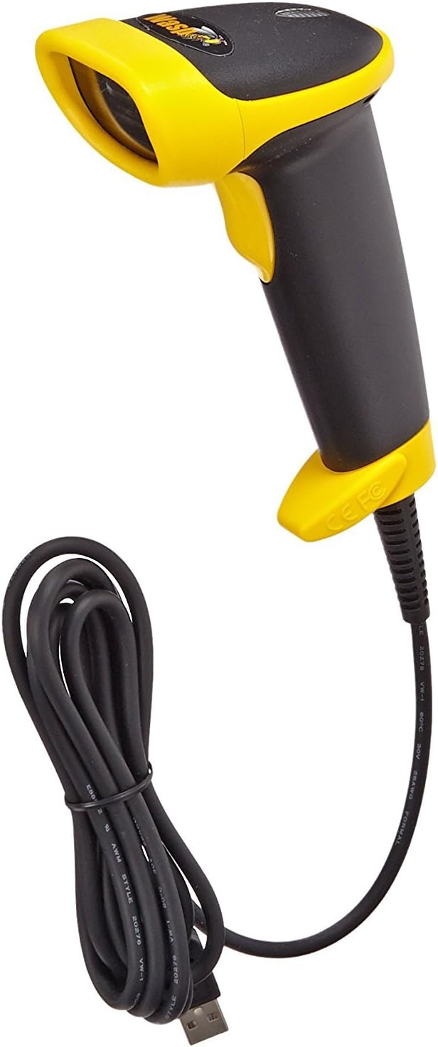 BND- WASP TECHNOLOGIES 633808121662 WASP TECHNOLOGIES WASP WLR8950 BI-COLOR CCD BARCODE SCANNER WITH USB CABLE