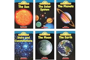 Scholastic Science Vocabulary Readers - Space Books Set (6 Books) for Grades 1-2: The Earth, The Sun, The Moon, The Planets, The Solar System, Stars and Constellations