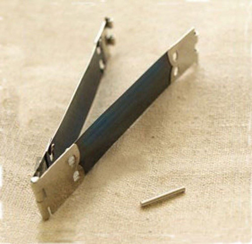 12cm Metal Internal Flex Frames Kiss Clasp Bag Coin Purse Sewing, 10 Pcs