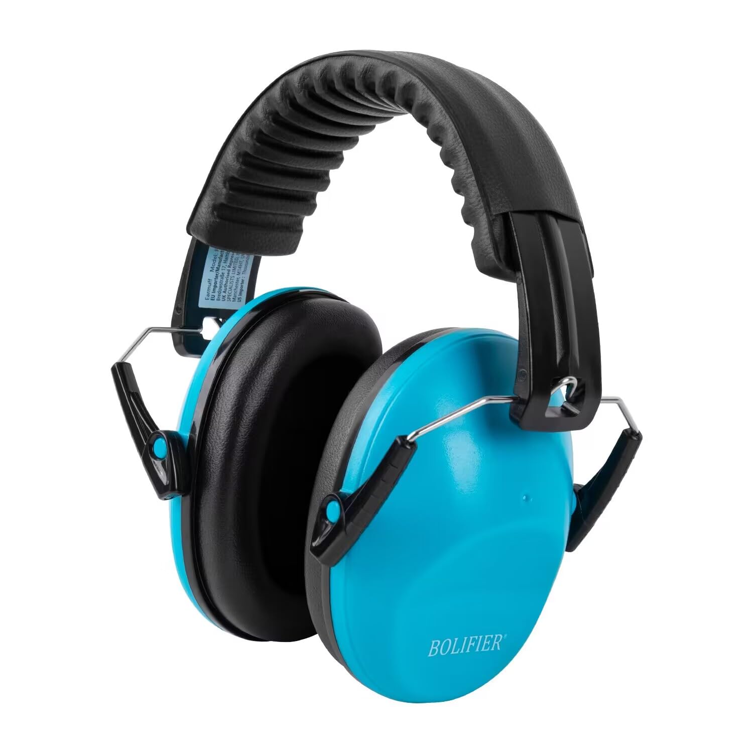 BOLIFIER Kids Ear Defenders,Children Safety Earmuffs Ear Protectors Noise Reduction Headphone Ear Protection Earmuffs for Boys, Girls, Toddlers Age 3-16 Year Old - 26dB SNR (Blue Sky) — image 1