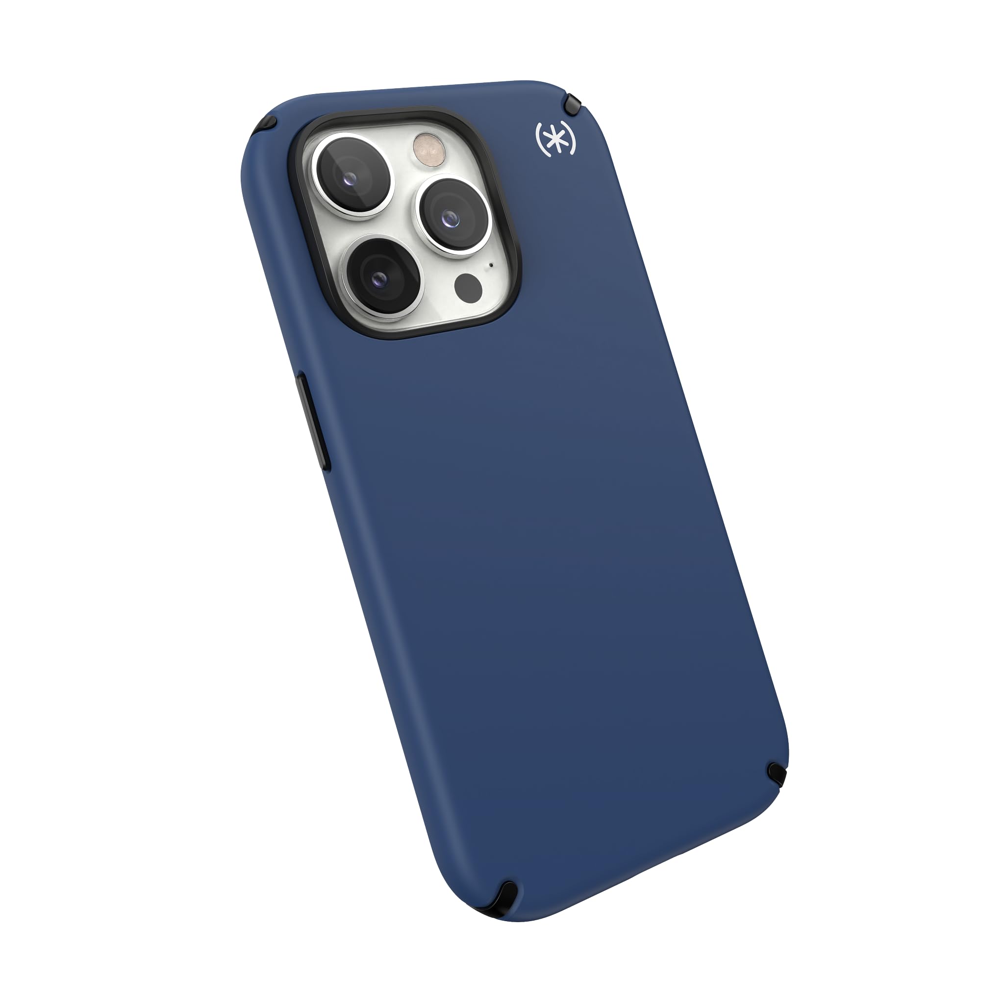 Speck iPhone 14 Pro Case - Drop Protection, Scratch Resistant, Built for MagSafe Slim Phone Case for 6.1 Inch iPhones 14 Pro - Anti-Fade Case - Presidio2 - Coastal Blue/Black/White