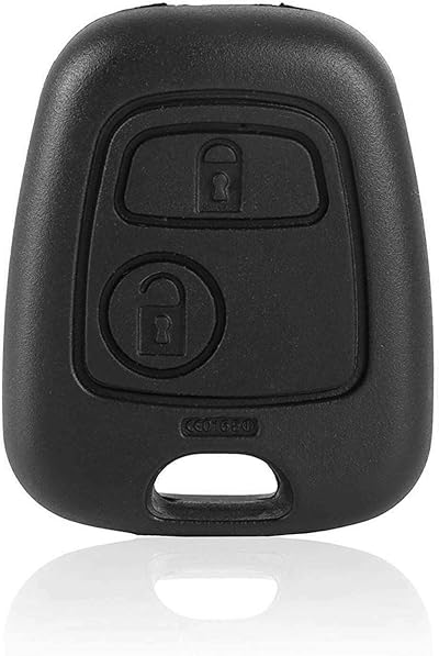 Multibao 2 Button Key Fob Case Shell for Peugeot Citroen 107 206 207 307 407 C1