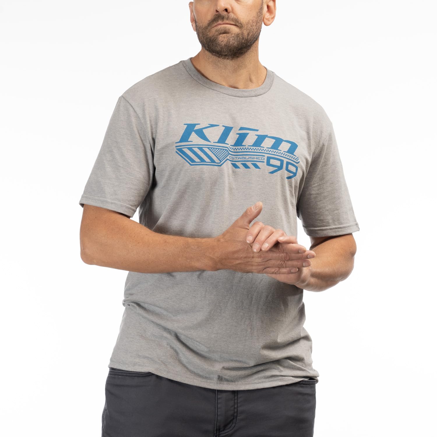 KLIM Foundation Tri-Blend Short Sleeve Tee Shirt