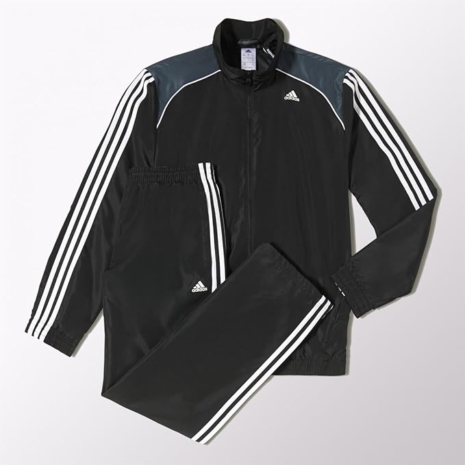 tuta adidas bianco e nera