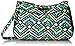 Vera Bradley Women's Cotton Little Crossbody Purse, Rain Forest, One Size