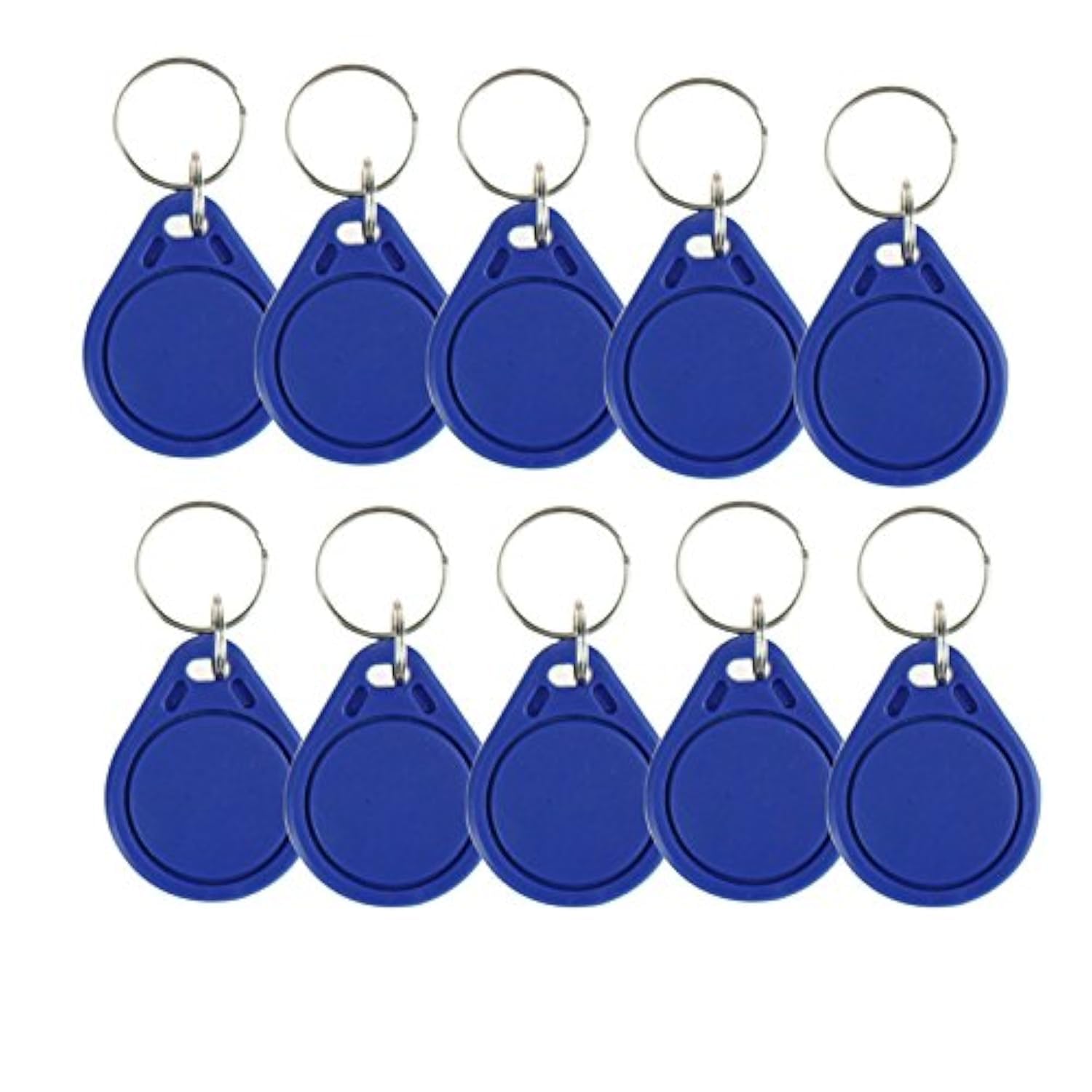 OBO HANDS Blue Waterproof ABS 13.56MH2 IS014443A M1 Classic NFC RFID Token,RFID Keyfob,RFID Tag