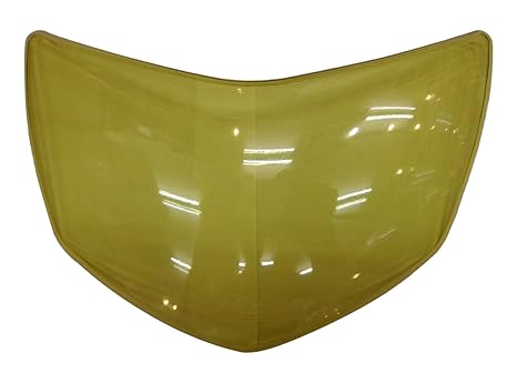 Amazon アドレスv125 Mos ヘッドライトレンズカバー イエロー Ukm