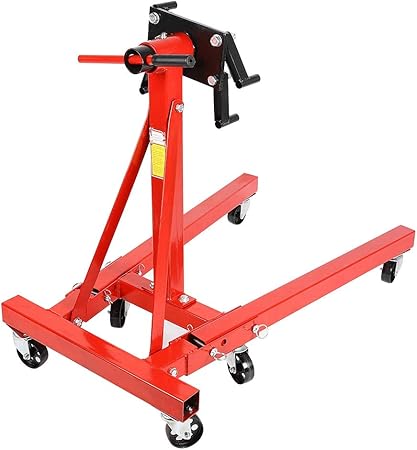 Amazon エンジンブラケットスタンド 高耐久00ポンド 900kg 折りたたみ式エンジンスタンド モバイルエンジンカート モーターリフト 00ポンド ガレージ用品 車 バイク