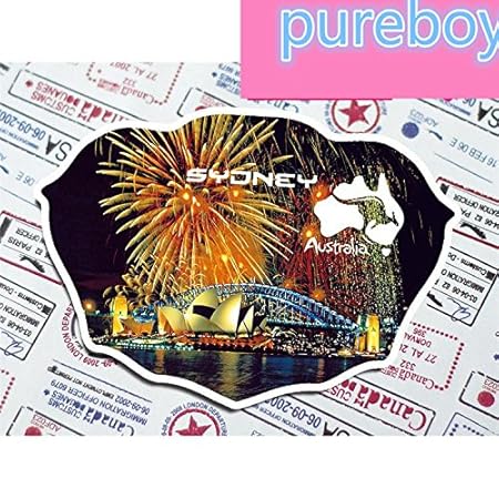 Australian Turismo recuerdos medalla de special-shaped imanes de ...