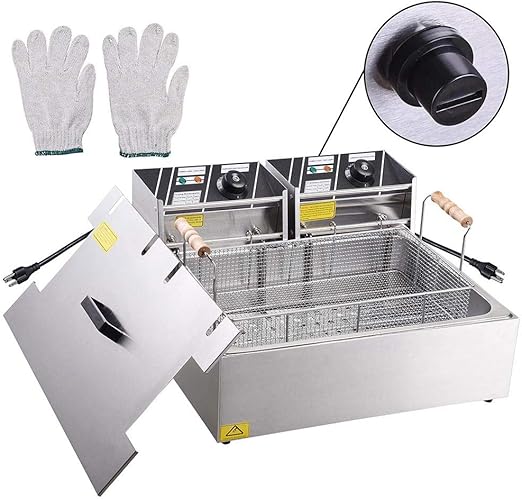 Amazon Com Yescom Commercial 5000w 20l Electric Countertop Deep