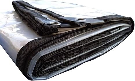 Lsxiao Glass Clear Tarpaulin Waterproof Heavy Duty Balcony Rain