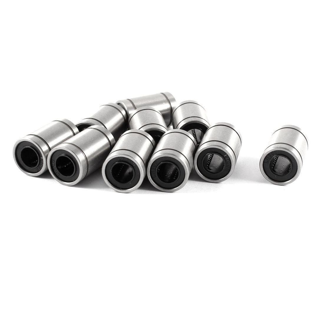 uxcell Ball Bushing Linear Motion 8mm x 15mm x 24mm Double Sealed 10