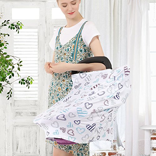 Nursing Cover Breastfeeding Scarf Baby Car Seat Covers, Infant