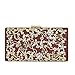 Minicastle Large Womens Noble Evening Clutch Bag Wedding Purse Bridal Prom Handbag Party Bag Maroon