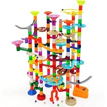 Amazon.com: DSHMIXIA Marble Run Marble Maze Race Track with ...