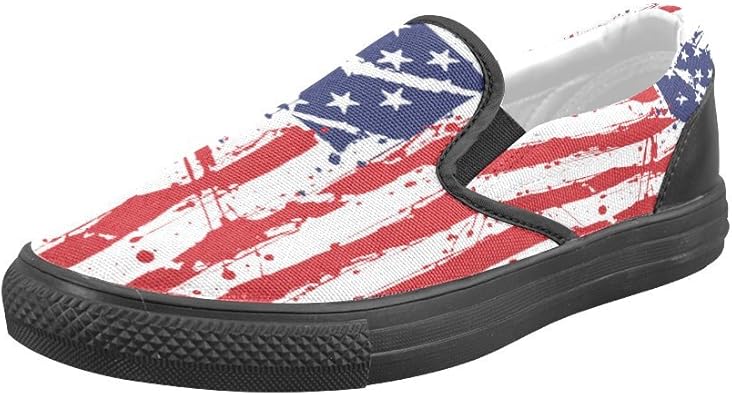 american flag canvas shoes